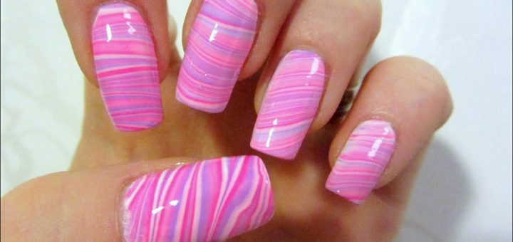Pink nail