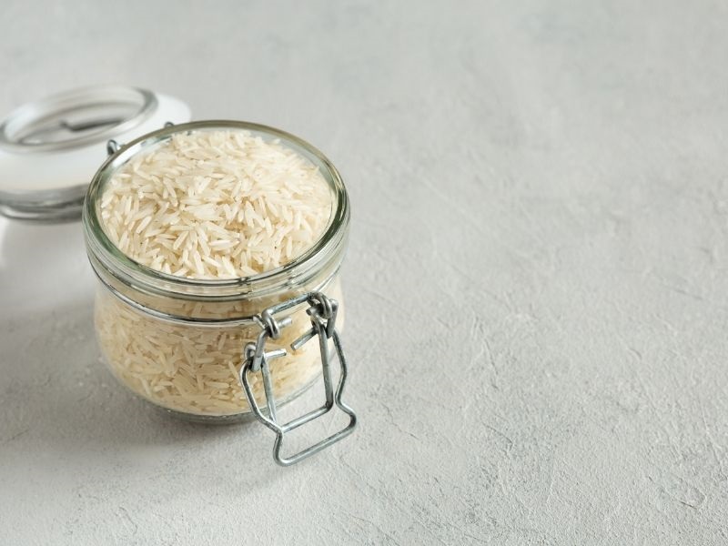 How to store rice