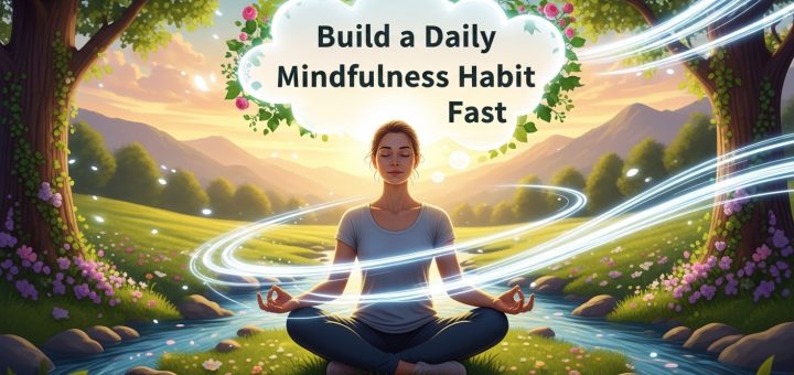 Simple step-by-step daily mindfulness routine for beginners
